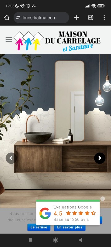 Fournisseur carrelage & sanitaire  Balma Maison du carrelage & sanitaire 