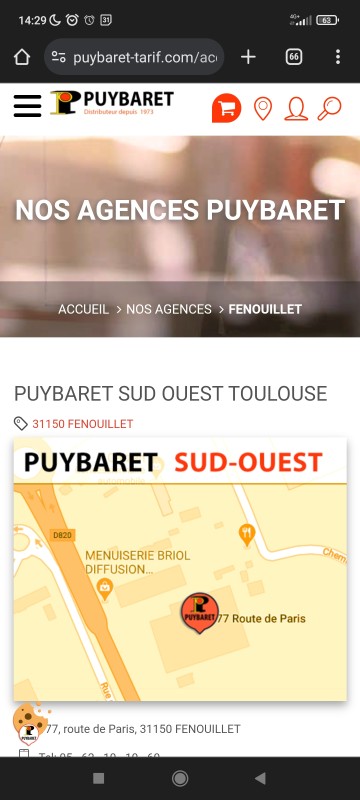 Fournisseur sanitaire  Fenouillet  Puybaret
